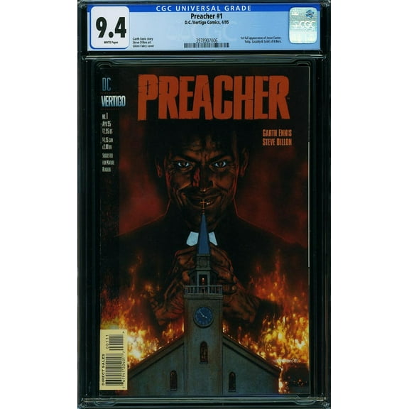 Preacher #1 - CGC 9.4 Comic Book