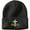 Black, variant on Soft and Comfortable Classic Black Jesus Cross Beanie One Size Cute Winter Hat for Women & Men Outdoor Activities