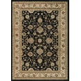 thumbnail image 6 of Traditional 8x10 Area Rug (7'6'' x 9'10'') Floral Black, Beige Living Room Easy to Clean, 6 of 9