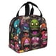 thumbnail image 2 of Easygdp Monstrous Cartoon Characters Bolsa Térmica Premium - Tela Oxford Impermeable, Gran Capacidad, Bolsillo Frontal, Unisex para Trabajo, Escuela, Actividades al Aire Libre y Picnics, 2 of 8
