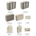 thumbnail image 2 of beisidaer 8Pcs Travel Organizer Set: Packing Cubes For Efficient Travel! Shoe Tidy Pouch, 2 of 5