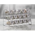 thumbnail image 1 of Farberware Prefilled 15 Jar Stainless Steel Spice Rack, 1 of 4
