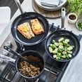 thumbnail image 3 of GreenPan Chatham Black Ceramic Nonstick 11-Piece Cookware Set, 3 of 8