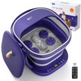 thumbnail image 1 of Masajeador Puboo Electric para baño de pies, 16 bolas de masaje con calor, 1 of 8