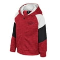 thumbnail image 2 of Toddler Colosseum Cardinal Arkansas Razorbacks Spirit Hollow Full-Zip Hoodie, 2 of 3