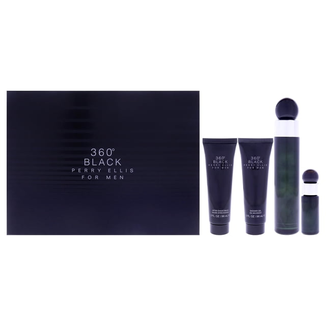 Set de regalo Perry Ellis 360 Black Men 100 ml EDT + para después del afeitado