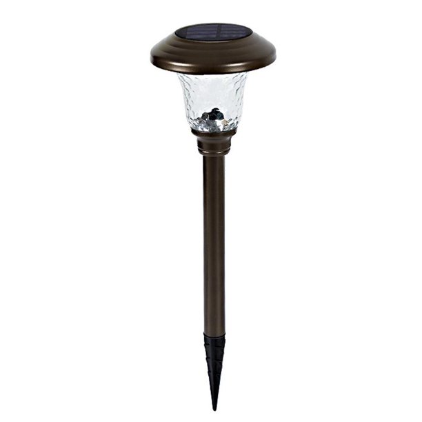 Jardín Con Energía Solar Para Exteriores Lámpara Led Impermeable Para Césped Luz De Acero Inoxidable Y Luz Solar De Sombra Para Jardín Patio Eigraketly HA045713-03