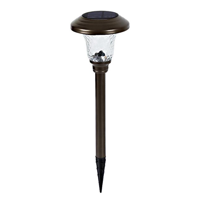 Jardín Con Energía Solar Para Exteriores Lámpara Led Impermeable Para Césped Luz De Acero Inoxidable Y Luz Solar De Sombra Para Jardín Patio matsuzay HA045713-03