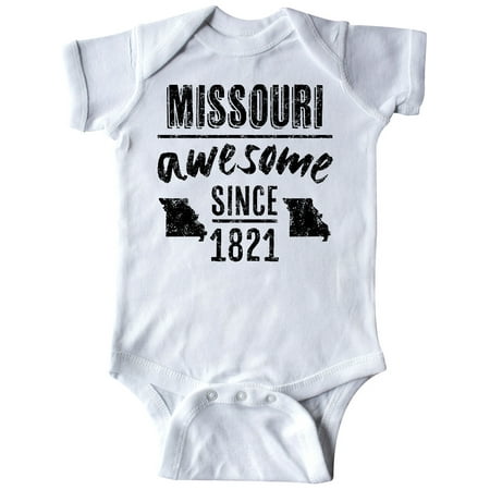

Inktastic Missouri Awesome Since 1821 Gift Baby Boy or Baby Girl Bodysuit
