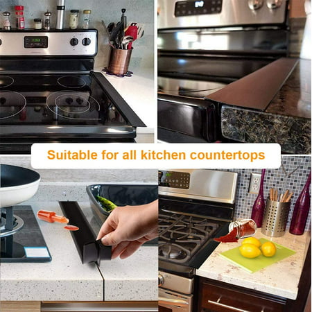 Kitchen Silicone Stove Counter Gap, How To Fill Gap Between Oven And Countertop