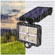 thumbnail image 5 of Yuarrent Luz Solar de plástico 120 LED resistente al agua 360 grados de carga rápida Control remoto lámpara con Sensor de movimiento herramienta de Iluminación y accesorios Yuarrent HA059414-00B, 5 of 6
