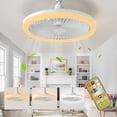 thumbnail image 1 of Ventiladores de Techo con Luces, con Mando a Distancia Ventiladores de Techo, 3 Niveles de Ajuste Brillo, 3 Velocidades, Con Función de Temporizador, para Cocina/Baño/Dormitorio, 1 of 5