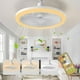 thumbnail image 1 of Ventiladores de Techo con Luces, con Mando a Distancia Ventiladores de Techo, 3 Niveles de Ajuste Brillo, 3 Velocidades, Con Función de Temporizador, para Cocina/Baño/Dormitorio, 1 of 5