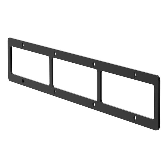 ARIES PJ20OB Pro Series 20-Inch Black Steel Grille Guard Light Bar Cover Plate