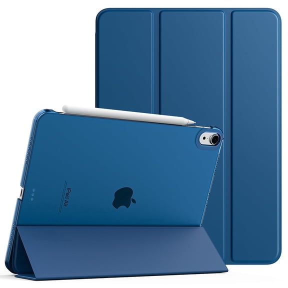 TiMOVO Case for iPad Air 11 Inch Case (M4 2026/M3 2025/M2 2024), iPad Air 5th Generation 2022/4th Gen 2020 10.9 Inch, Slim Translucent Back Cover, Support Auto Wake/Sleep, Abyss Blue