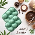thumbnail image 7 of hengsof Easter Egg Molds Jumbo Easter Chocolate Molds Silicone Bunny Egg Muffin Cupcake Pan Non-stick Half Egg Shaped Moulds for Easter Breakable Chocolate, Easter Baking, 7 of 7