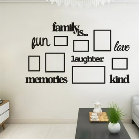 3d Family Tree Photo Picture Frame Acrylic Set Collage Wall Art Home Decor Canada - Decorative Collage Wall Frames 3d Family Tree Photo Picture Frame Acrylic Set Collage Wall Art Home Decor Canada - Decorative Collage Wall Frames