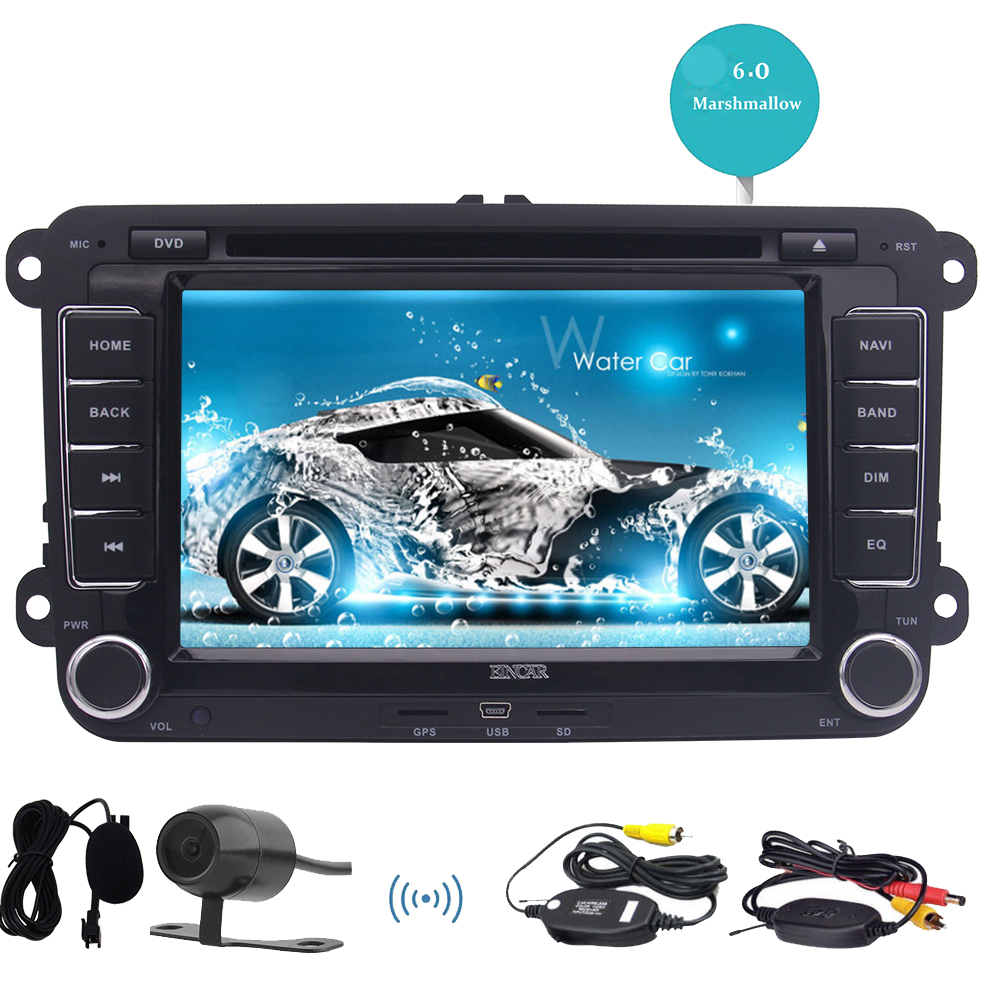 Double 2 din VW Car DVD Player Eincar 7 inch Android 6.0 Car Stereo