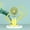 Multicolor C, variant on Latrodar Cute Handheld Fan Desktop Office Mini Non-Toxic ortable Portable Fan Multicolor 6.6x3.44 Inch Home Stuff