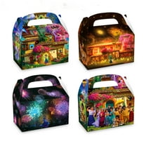 12-Pack Encanto Party Favor Treat Boxes, Goodie Boxes, Encanto Gift Boxes，Encanto Decorative Box for Birthday Party 6.2 x 3.7 x 3.7 Inches