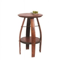 Wine Barrel Bistro Table