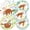 Brown, variant on 40pcs Blue and White Flower Party DecorationsBlue and White Disposable Plates and Napkins for Bridal Shower Decoration Wedding Tea Party,Suitable for 20 Guests