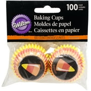 Mini Baking Cups-Candy Corn 100/Pkg