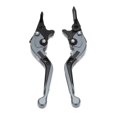 thumbnail image 4 of 2pcs Motorcycle Brake Clutch Levers Adjustable CNC Aluminium Alloy Replacement for ADV150 2019‑2021Grey, 4 of 5