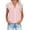 Pink, variant on Shirts for Women,Summer Shirts for Women,2024 Women'S Summer Casual Fashion Lapel Button-Up Short-Sleeved Shirt,Short Sleeve Shirts for Women