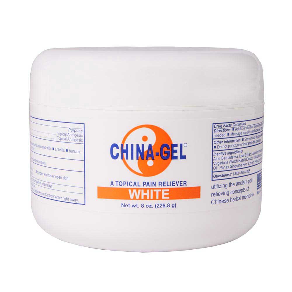 ChinaGel 8oz Jar White