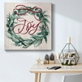 thumbnail image 6 of Joy Ribbon Wreath- Gallery Wrapped Canvas, 6 of 9