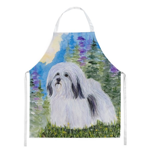 Carolines Treasures SS1034APRON Havanese Apron Large multicolor