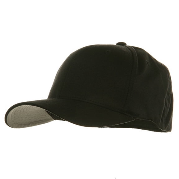 Flexfit Premium Wooly Combed Twill Cap, XL/XXL Black