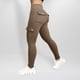 thumbnail image 1 of MKLEKYY Conjunto deportivo mujer Pantalones de yoga básicos de cintura ancha sólidos para mujer Pantalones deportivos con múltiples bolsillos, 1 of 4
