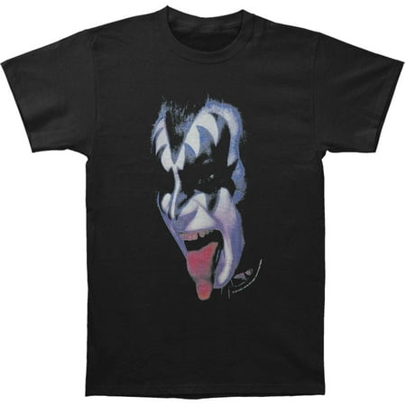 KISS Men's Gene Simmons Tongue T-shirt Black