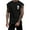 Black, variant on Krdevn Men's Summer Loose Size Sleeveless Casual Home T Shirt,Tank Tops Men,3XL