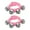 🔥 Pink#478, variant on Wrist Bells Ankle Bracelet Jingle Bells Percussion Instrument Set | 2pcs Adjustable Nylon Strap | 4 Metal Bells Each | 8.7in Length | Christmas Party Musical Props | Festive Celebration Accessory