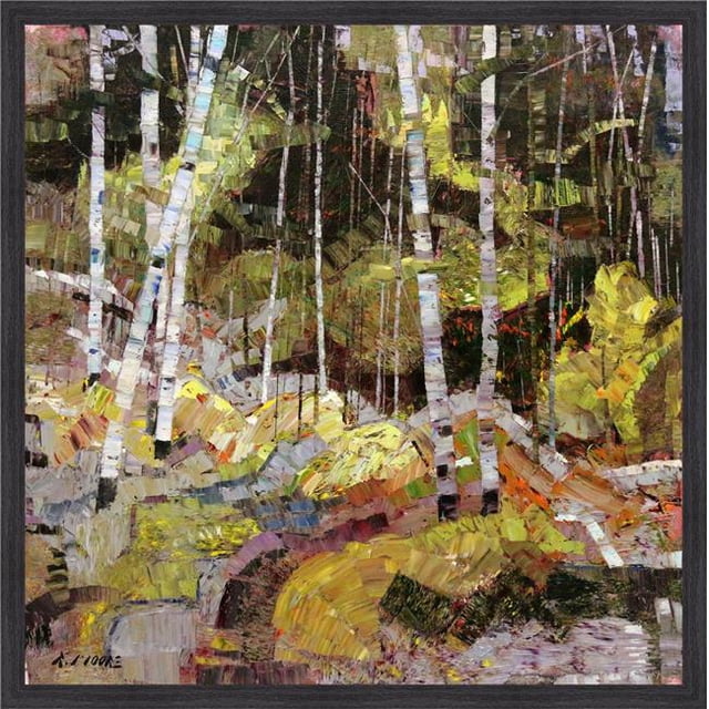 Somerset House Publishing 5883 Springtide&44; Encadrée Giclee Toile Art