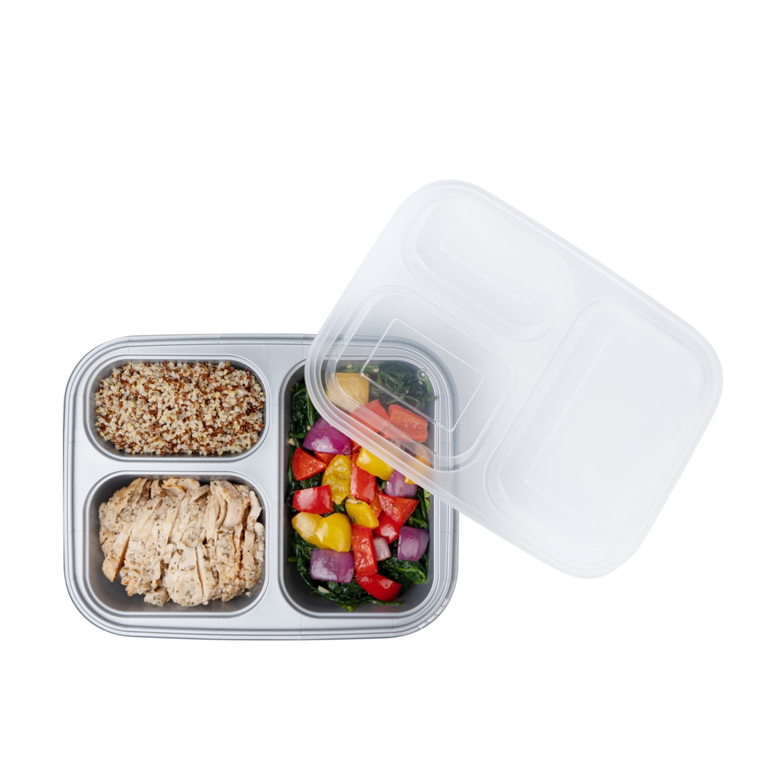 9 x 5 x 3 Tamper-Evident, Tamper-Resistant Recycled PET Hoagie Clear  Takeout Container and Lid - 50/Pack