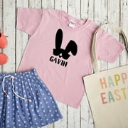 Personalized Pink Youth Easter T-Shirts - Gavin Design