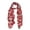 Burgundy, variant on Elegant Women's Feather Print Fashion Scarf Wrap