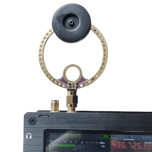 Antena DQrwqpou 2 uds Donut FM UV UHF + VHF 400M-470MHz 80M-150MHz