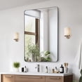 thumbnail image 1 of VEVOR Square Wall Mounted Mirror 36" x 48" Mirror with Aluminium Alloy Frame, 1 of 9
