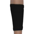 thumbnail image 4 of Soidarity 1 par de calcetines de espinilleras de fútbol para adultos y niños, soporte deportivo para piernas, mangas de pantorrilla, almohadillas de alta Deportes y aire libre Negro/S Soidarity OD010427-03, 4 of 6