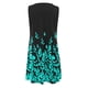 thumbnail image 3 of WILLBEST Vestidos Casuales para Mujer Vestido Suelto de Verano para Mujer, sin Mangas, Estampado Floral, Cuello En V, Ahuecado, Informal, para Playa, Minivestido XXXXGrande, 3 of 3