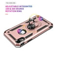 thumbnail image 3 of LeYi Compatible for iPhone XR Case, iPhone XR Case for Women Men, [Military-Grade] Phone Case with Ring Kickstand for Apple iPhone XR, Rose Gold, 3 of 8