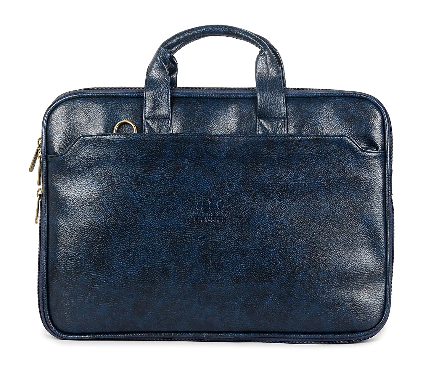 Buy THE CLOWNFISH Luxury Luggage Faux Leather Hardsided Suitcase 8 Wheel  Trolley Bag Travel Laptop Roller Case (Black) Online at desertcartINDIA