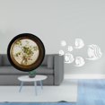 thumbnail image 2 of Marco De Fotos Antiguo Europeo De Resina, Ornamentado Y Repujado, Para Colgar En La Pared. Decoración Retro Para El Hogar, Con Espejo Acrílico Y Pegatinas De Peces Removibles. Ideal Para El, 2 of 8