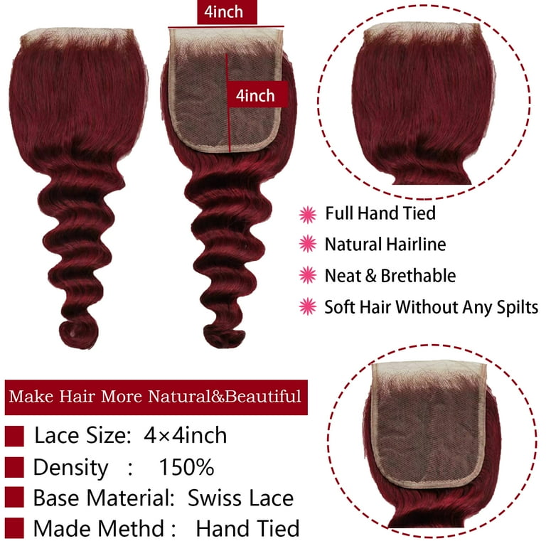 Natural Deep 16'' Lace Parting Closure Natural Deep 16'' Lace Parting Closure