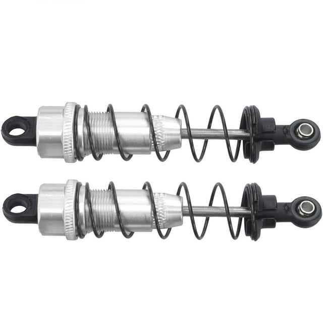 RC Metal Shock Absorber Damper, Flexibility RC Shock Absorber Long Service Life Professional Design for Family for TRAXXAS SLASH 2WD RC Cars Blue,Silver,Titanium,Red